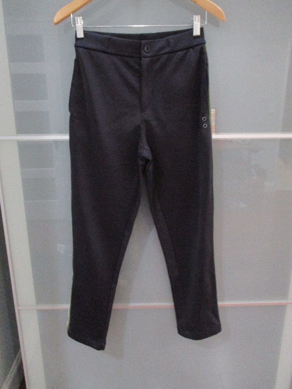 Ron Dorff Paris - Stockholm Black Pants Red / White / Green Stripe